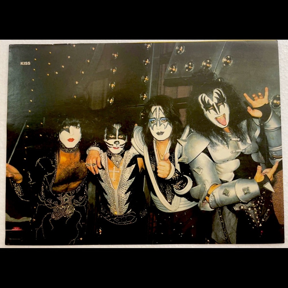 KISS Metal Edge pinup